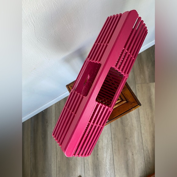 NWT 💞 ~ Bamboo Handbag Purse Retro - Picture 5 of 6